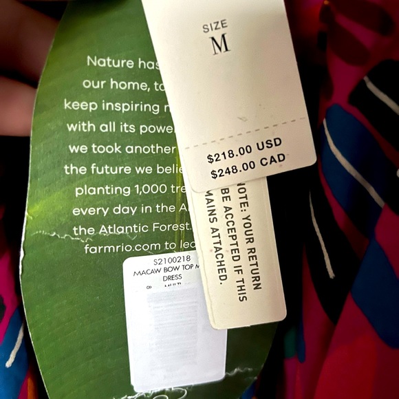 Farm Rio Macaw Maxi Dress - Picture 5 of 7